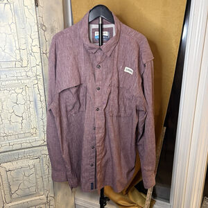 Magellan Men’s Outdoor Button Shirt Fishing XL Long Sleeve Moisture Wicking